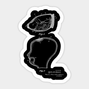 Obstetrics and Midwife Education Vintage Patent Drawing Sticker